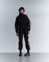 CODE MAZE ECO FABRIC BOMBER JACKET -BLACK (BAMBOO CHARCOAL)-
